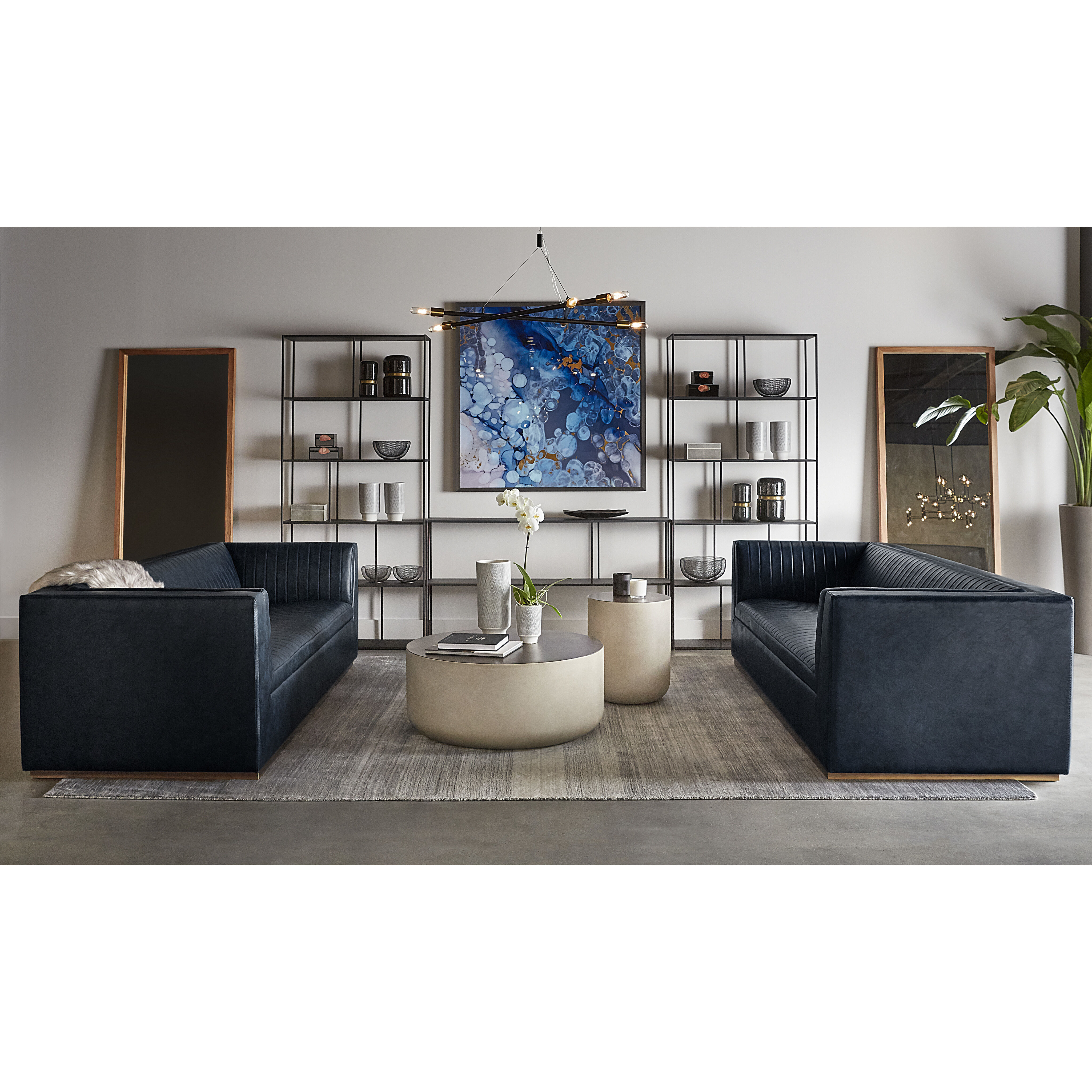 Diaz 34.5 X 15 inch Grey / Wood Grain Brown Outdoor Coffee Table